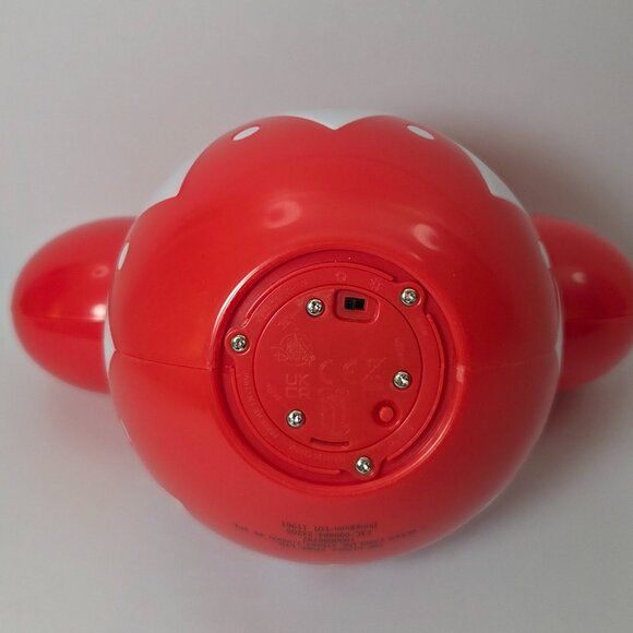 NWOT Disney Mickey Mouse Light-Up Ornament/Decoration, Red/White, On/Off Switch - Picture 4 of 7